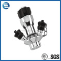 Sanitary Stainless Steel Manual Turning Handle Aseptic Sampling Valve